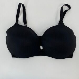 Victoria's Secret Lined Demi Black‎ Bra 36DDD Comfort Everyday